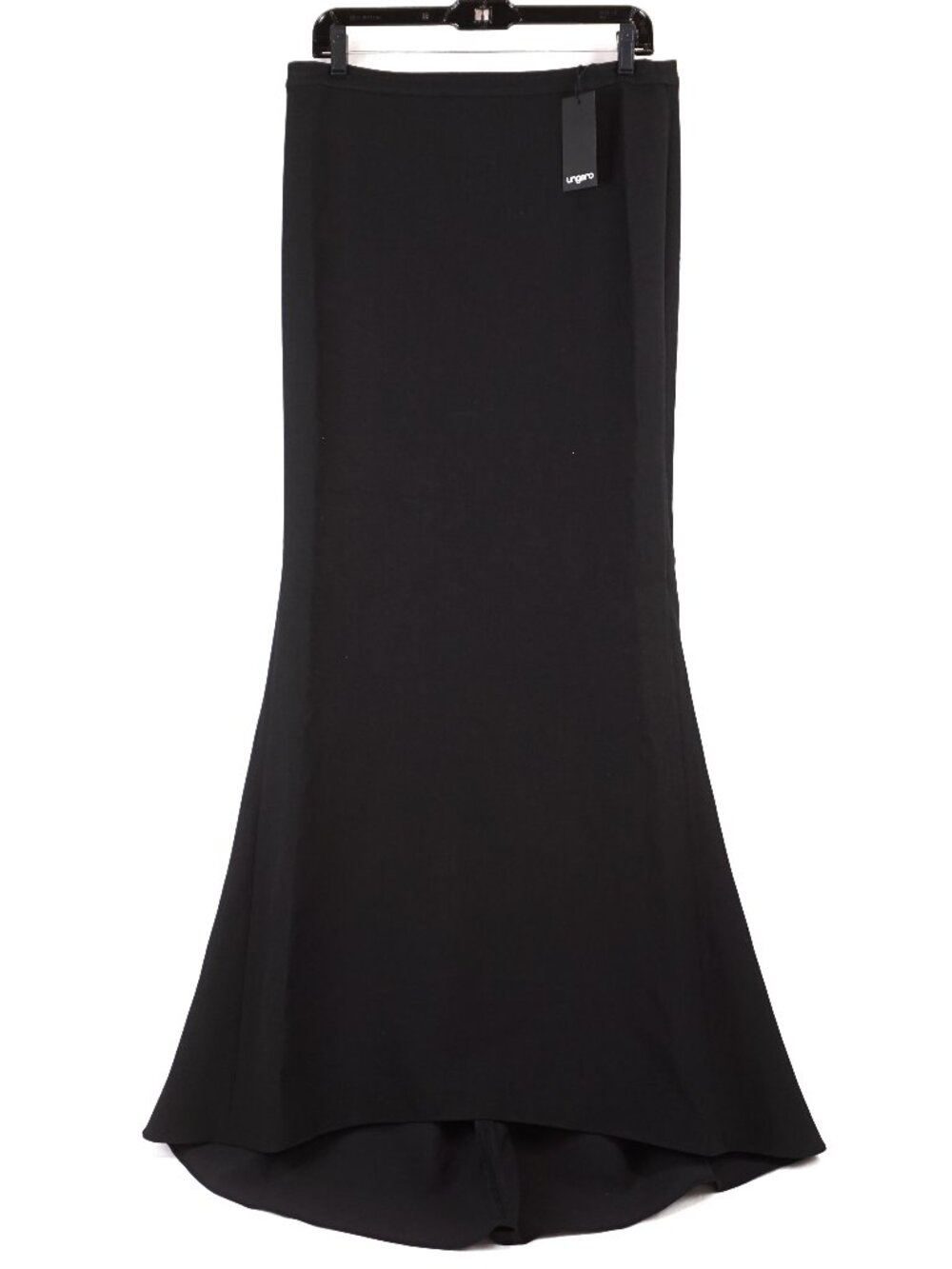 Ungaro Sammy High-Waist Fluted Maxi Skirt Fishtail Mermaid Formal Work Concert